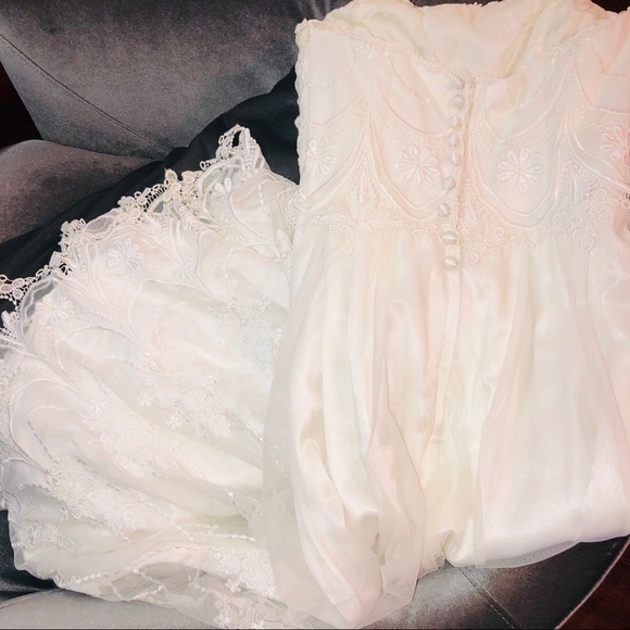 Jessica McClintock Wedding Dress size 4 - Picture 5 of 7